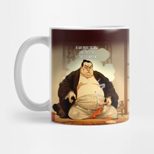 Puff Sumo: "He Who Rushes the Draw Shall Taste the Bitterness of Impatience" - Puff Sumo Mug